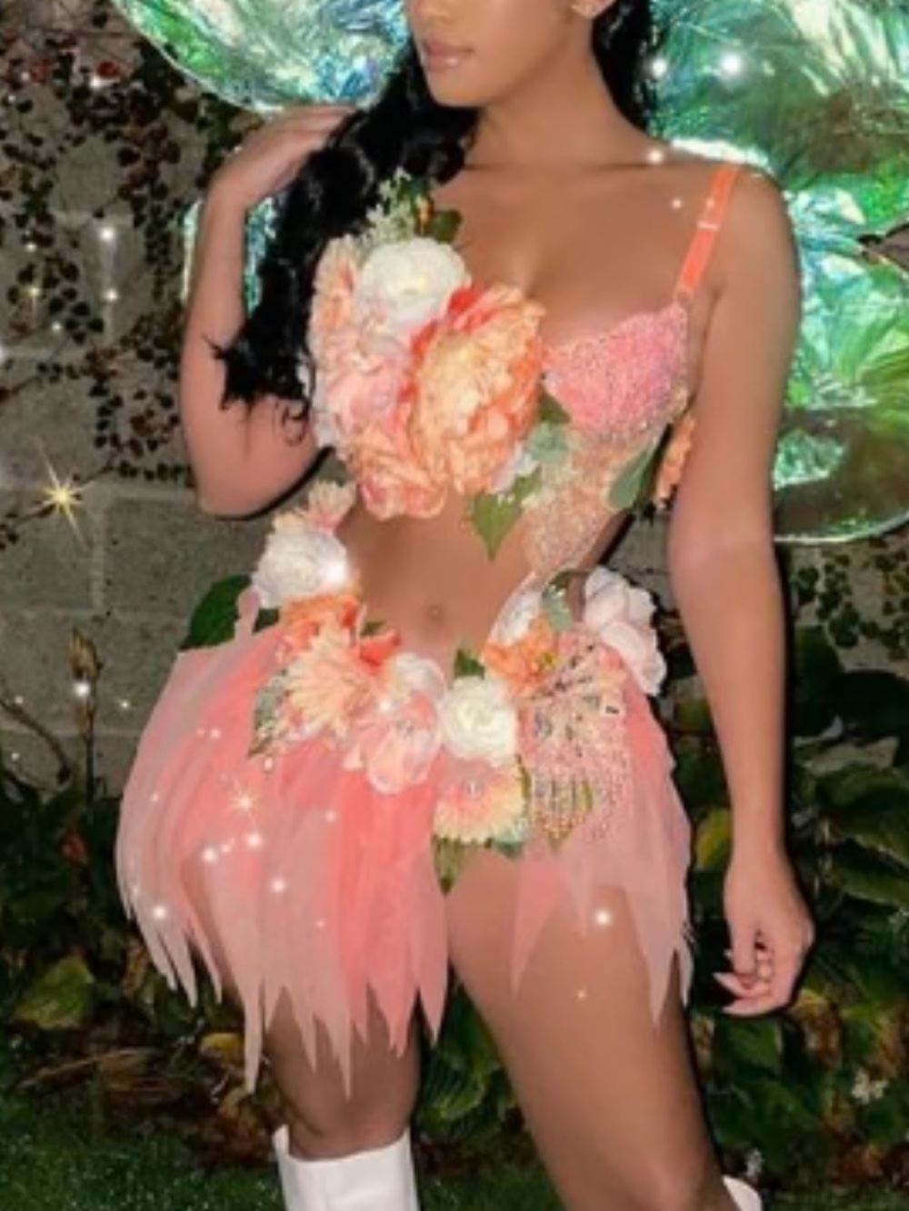 Fairy costume skirt monokini